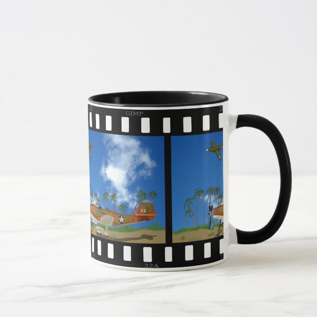 Mugg för kaffe för krigfilmfläkt (Höger)