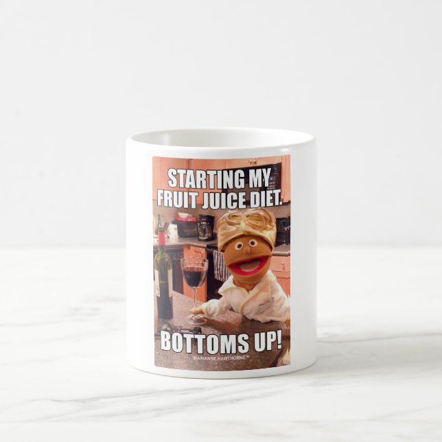 Mugg för kaffe för Marianne Hawthorne vinälskare (Center)