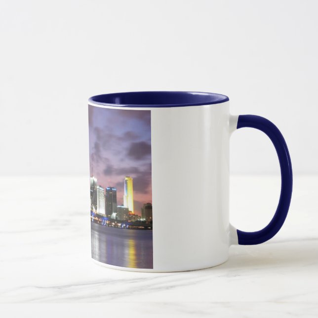 Mugg för kaffe för Miami aftonhorisont (Höger)