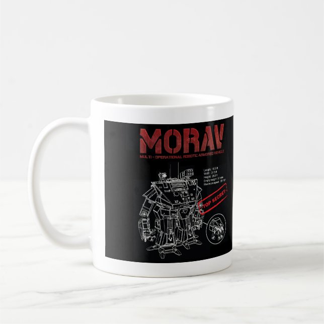 Mugg för kaffe för MORAV-generation 1 (Vänster)