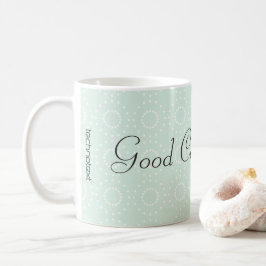 Mugg för kaffe för nätt Mintmönster bra