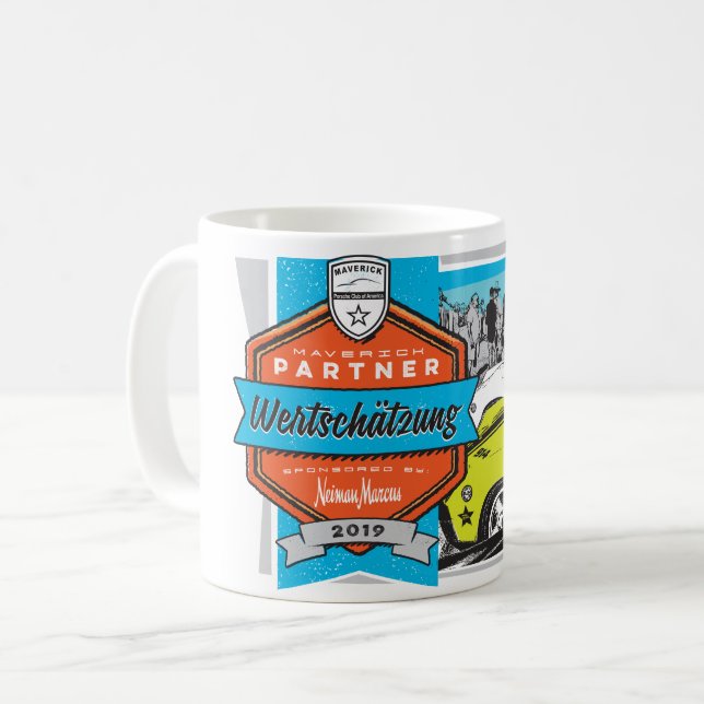 Mugg för kaffe för partner för (Framsida vänster)