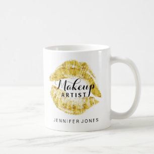 Mugg för kaffe för personligMakeupkonstnär