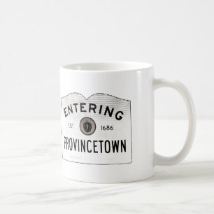 Mugg för kaffe för Provincetown uddtorsk