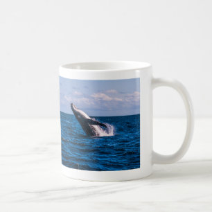 Mugg för kaffe för puckelryggvalbrytning