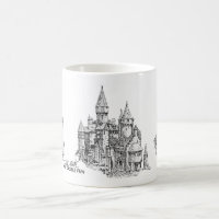 Mugg för kaffe för Sandslott rolig