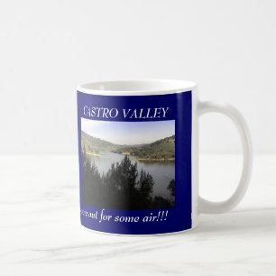 Mugg för kaffe för sjöChabot Castro dal