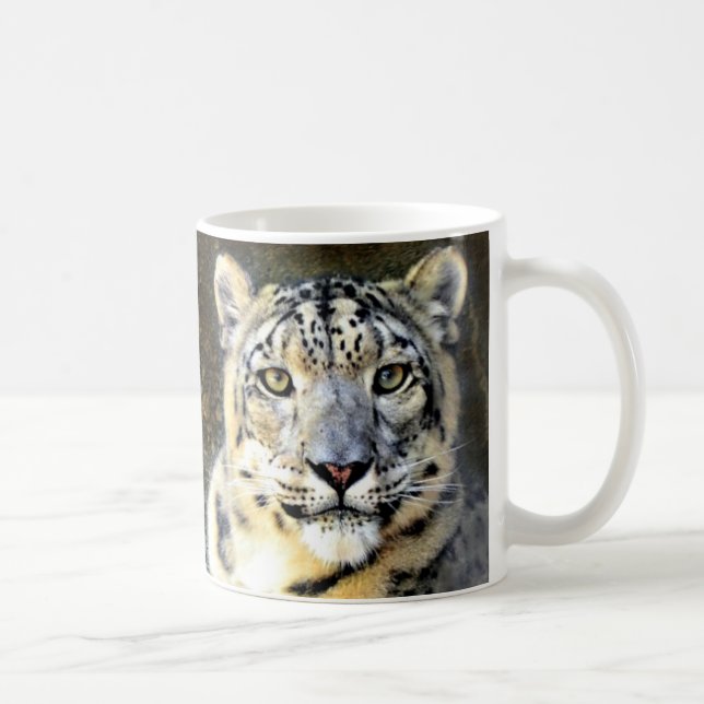 Mugg för kaffe för snöLeopard (Höger)