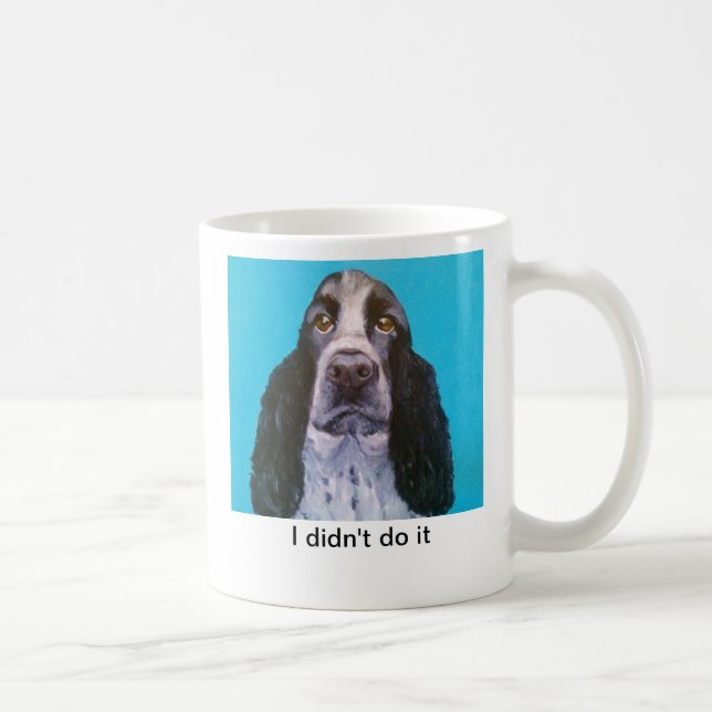 Mugg för kaffe för SpringerSpaniel (Höger)