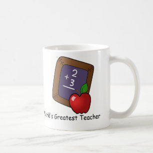 Mugg för kaffe för världsmästareläraregåva