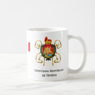 Mugg för kaffe för Venedig republik historisk