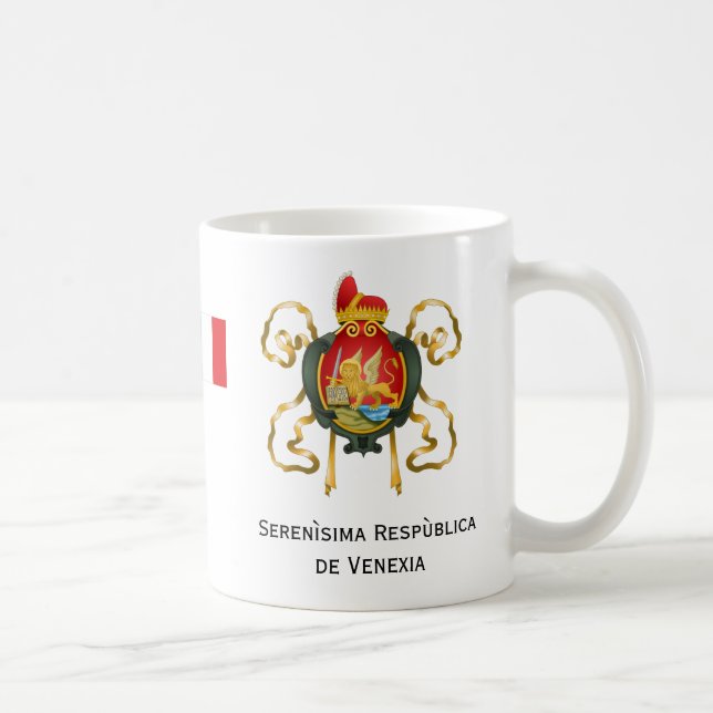 Mugg för kaffe för Venedig republik historisk (Höger)