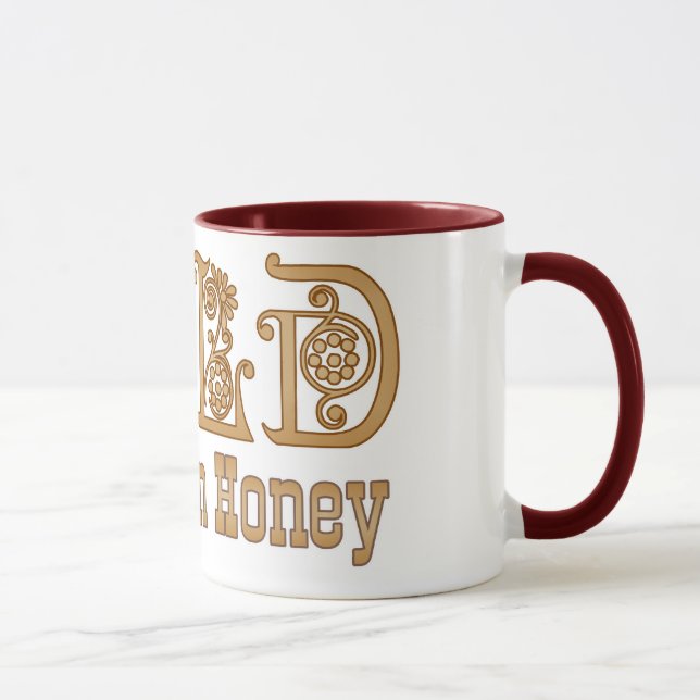 MUGG för kaffe för VILDBERGHONUNG stor (Höger)