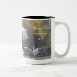 Mugg för kaffe för vildvithingst