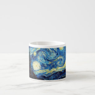 Mugg för kaffe Van Gogh för Starry natt Espressomugg