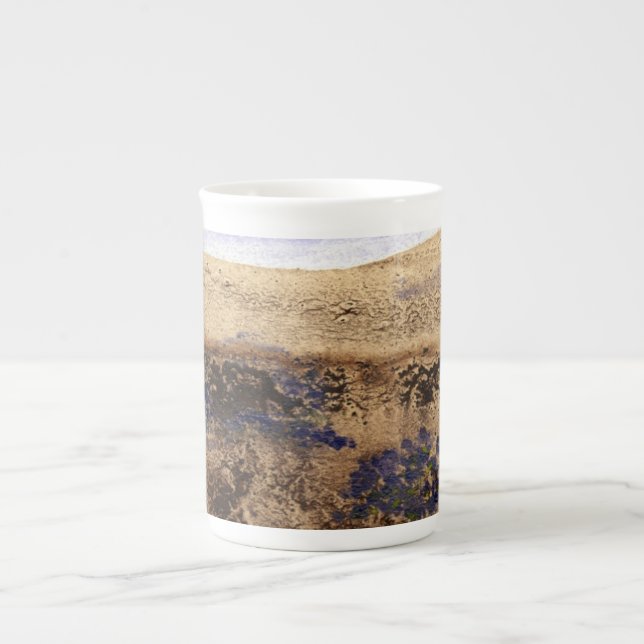 Mugg för kaffemålningkaffe benporslin mugg (Framsidan)