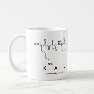 Mugg för Kal peptidenamn