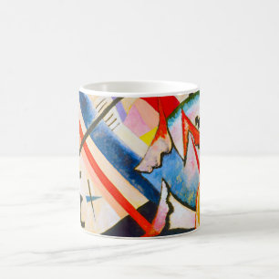 Mugg för Kandinsky vitkor