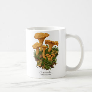 Mugg för kantarellchampinjonkaffe