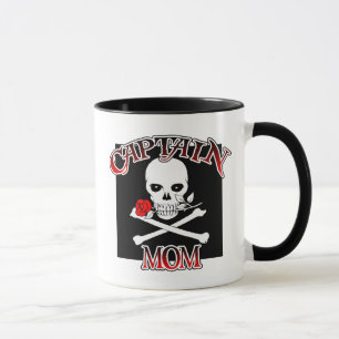 Mugg för kaptenmamma (steg)