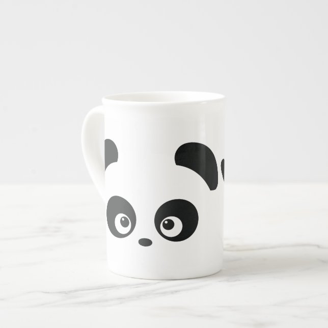 Mugg för kärlekPanda® benporslin (Framsida vänster)
