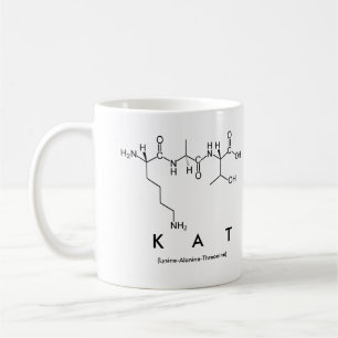 Mugg för Kat-peptidenamn