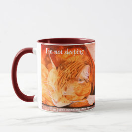 Mugg för katt för vattenfärgpersonlig ljust