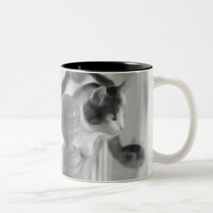 Mugg för kattälskarekaffe