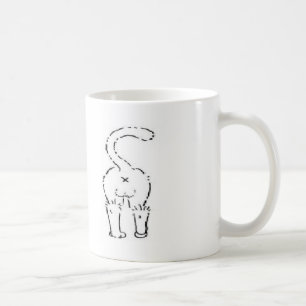 Mugg för kattändakaffe