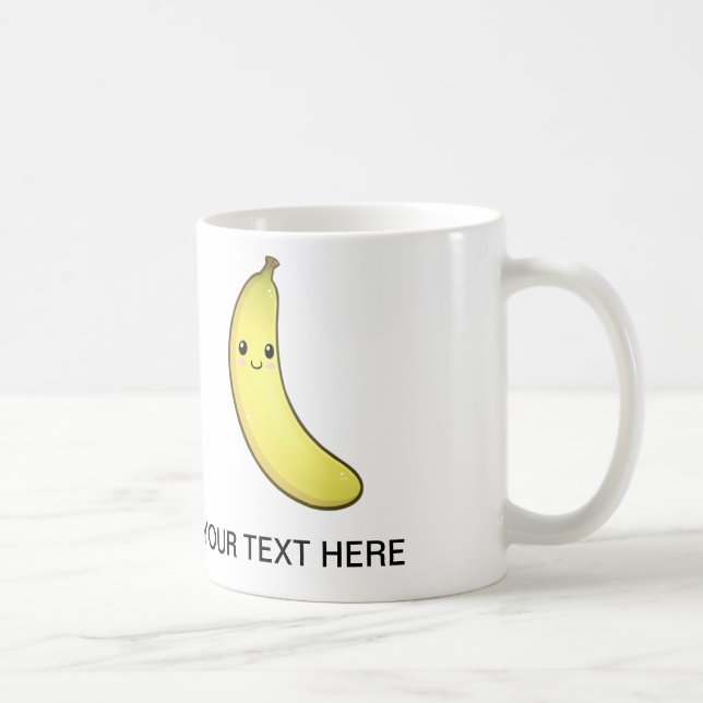 Mugg för Kawaii fruktbanan (Höger)