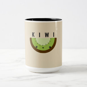 Mugg för Kawaii Kiwi