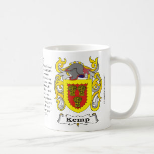 Mugg för Kemp familjvapensköld