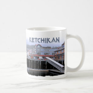 Mugg för Ketchikan 3 klassikervit