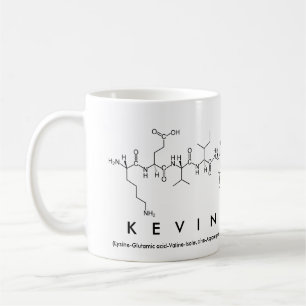 Mugg för Kevin peptidenamn