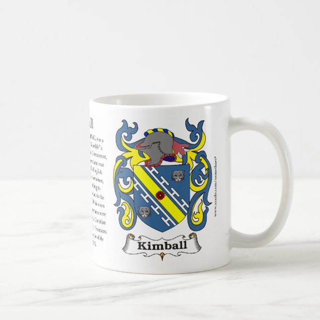 Mugg för Kimball familjvapensköld (Höger)