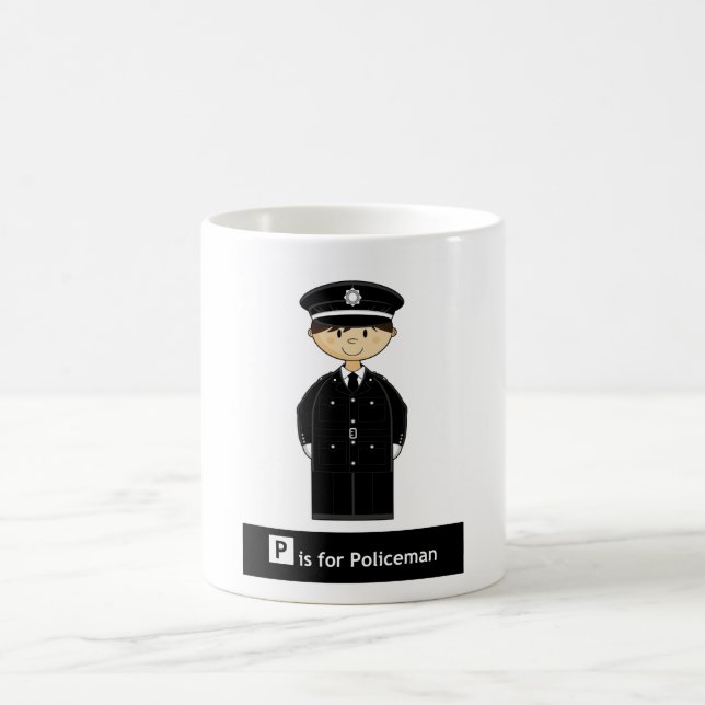 Mugg för klassikerpoliskaffe (Center)