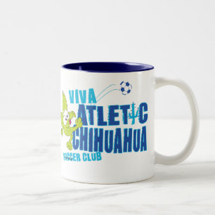 Mugg för klubb för CHICO CHIHUAHUAfotboll