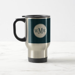 Mugg för koboltstreckMonogram