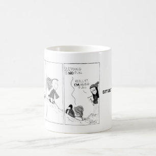 Mugg för komisk remsa "för snödag"