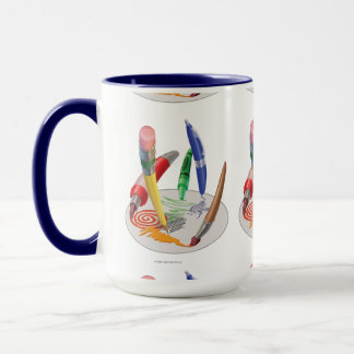 Mugg för konst för jumbo för Gnome för klirrklirr