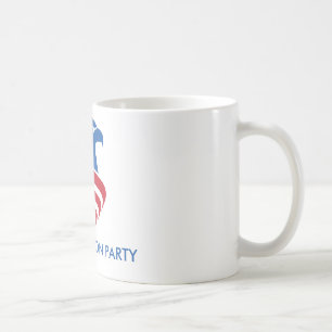 Mugg för konstitutionpartykaffe