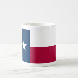 Mugg för kopp för Texas statlig flaggakaffe