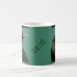 Mugg för kråkaälskarekaffe