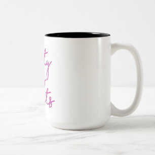 Mugg för Kristy exponeringsglasstickor