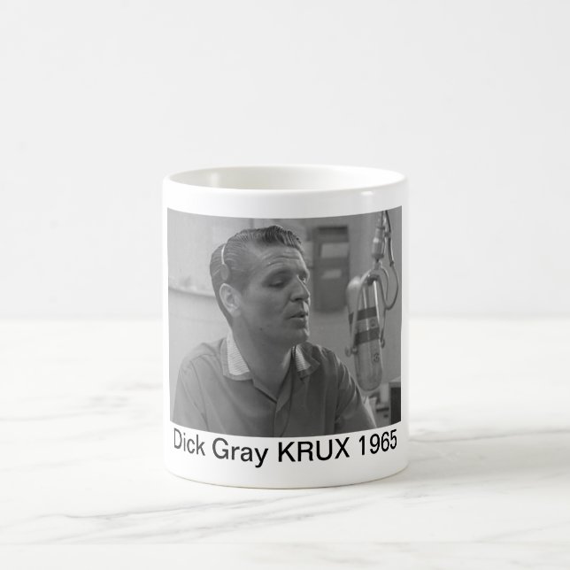 Mugg för KRUX-deckaregrått (Center)