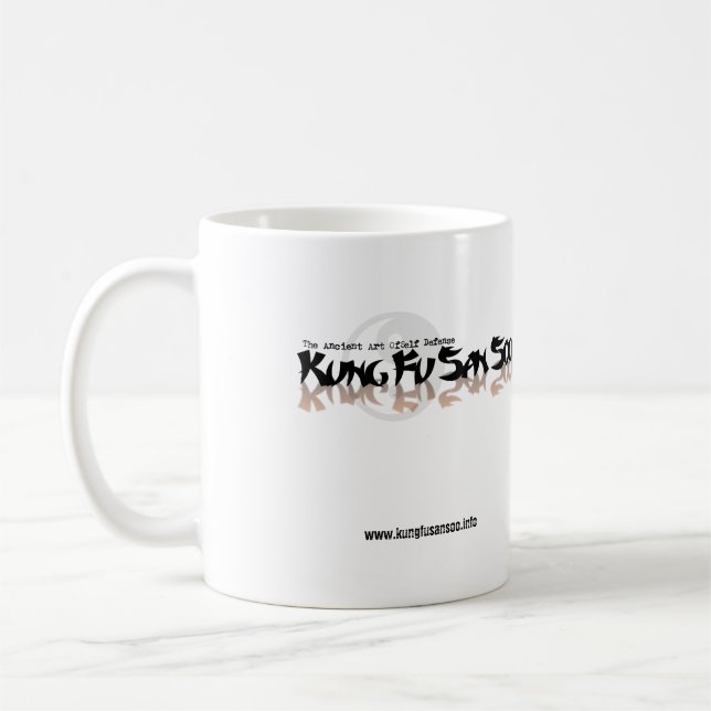 Mugg för kung fuSan Soo kaffe (Vänster)