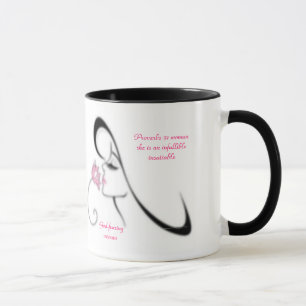 Mugg för kvinna för Proverbs 31 märkes-