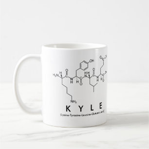Mugg för Kyle peptidenamn