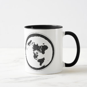 Mugg för lägenhetjordkaffe