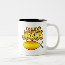 Mugg för lagJesus kaffe
